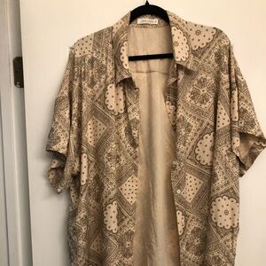 12th tribe - Vaughn Paisley Boyfriend Top